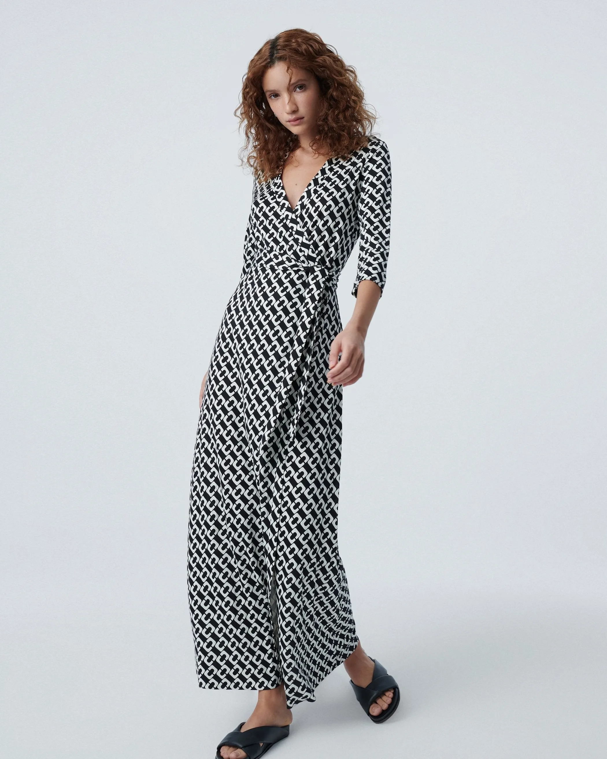 dvf Maxi Dresses | Dresses-Abigail Silk Jersey Dress