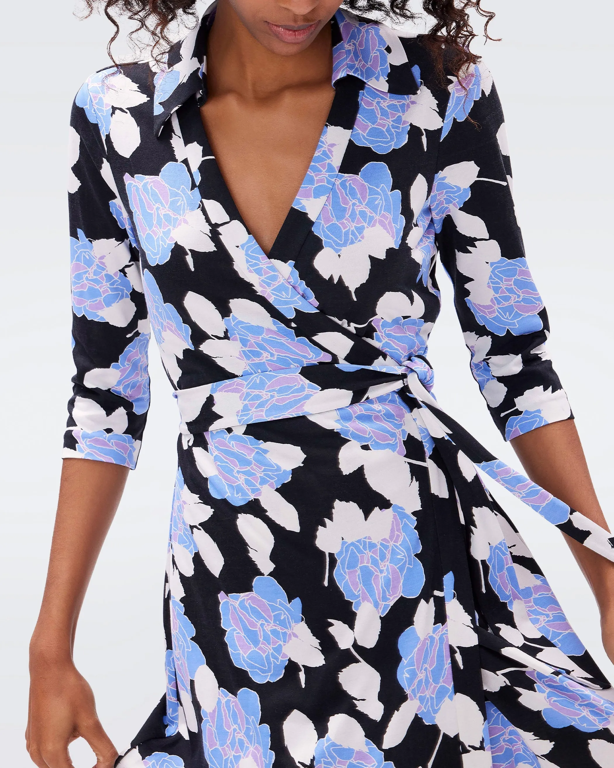 dvf Maxi Dresses | Occasion Dresses-Abigail Silk Jersey Maxi Wrap Dress