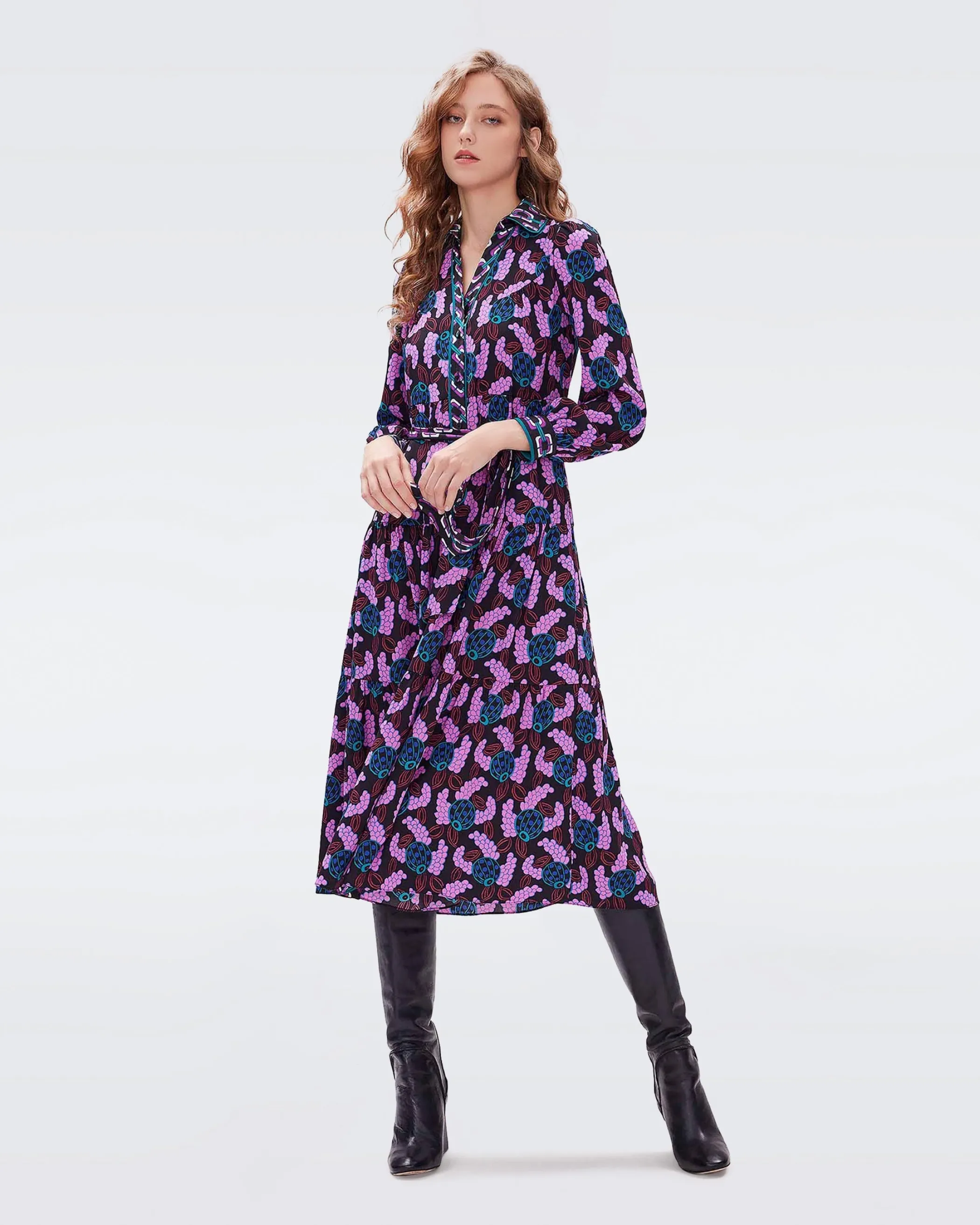 dvf Maxi Dresses | Dresses-Alea Dress