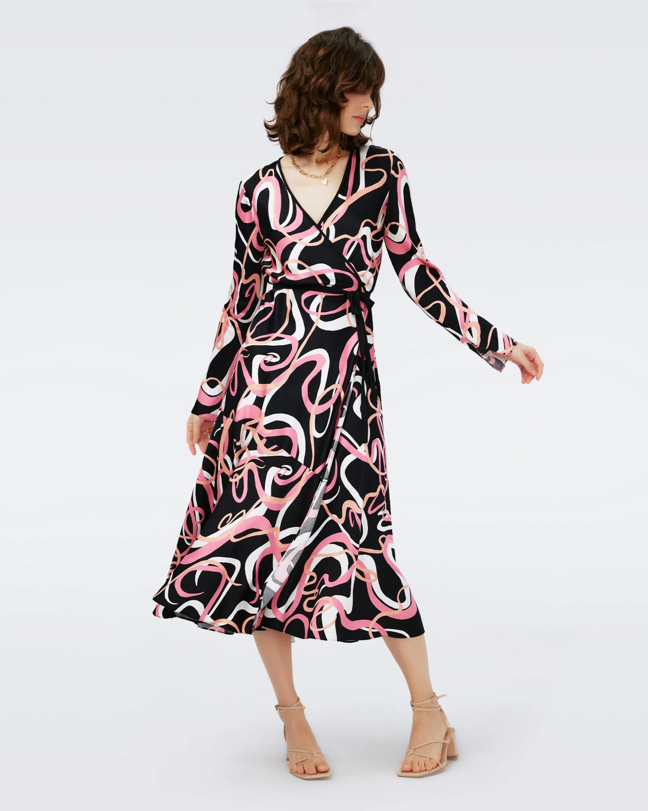 dvf Midi Dresses | Occasion Dresses-Anika Wrap Dress