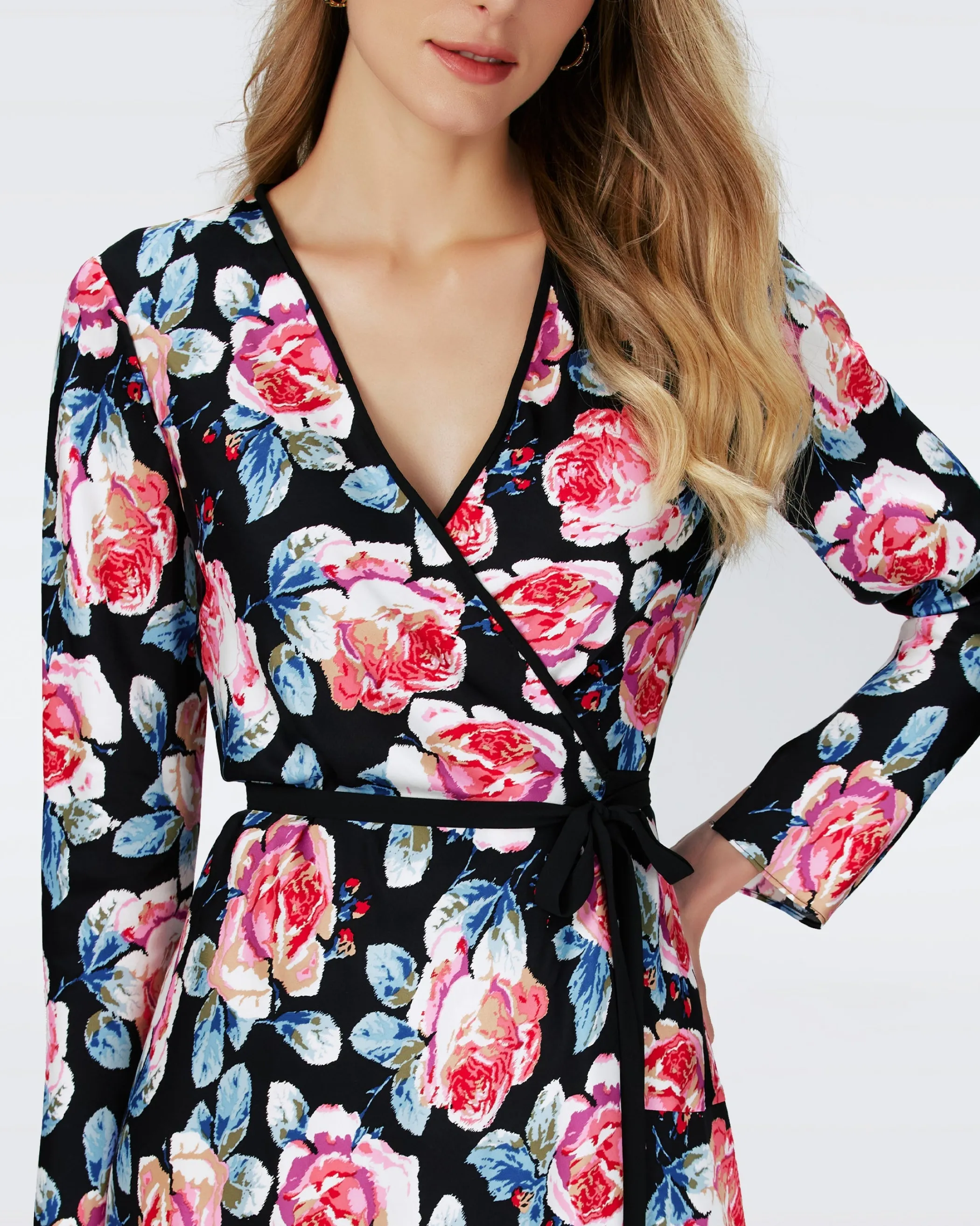 dvf Midi Dresses | Dresses-Anika Wrap Dress