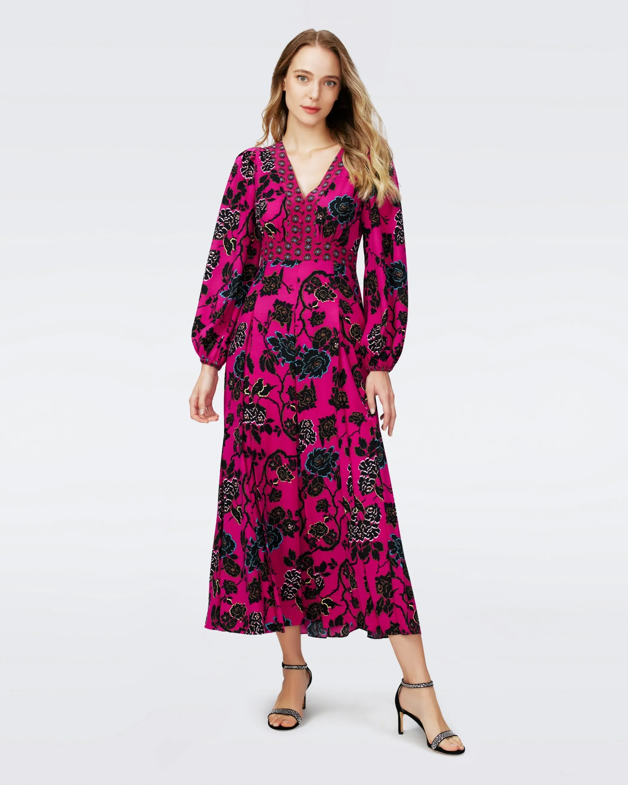 dvf Maxi Dresses | Dresses-Anjali Dress