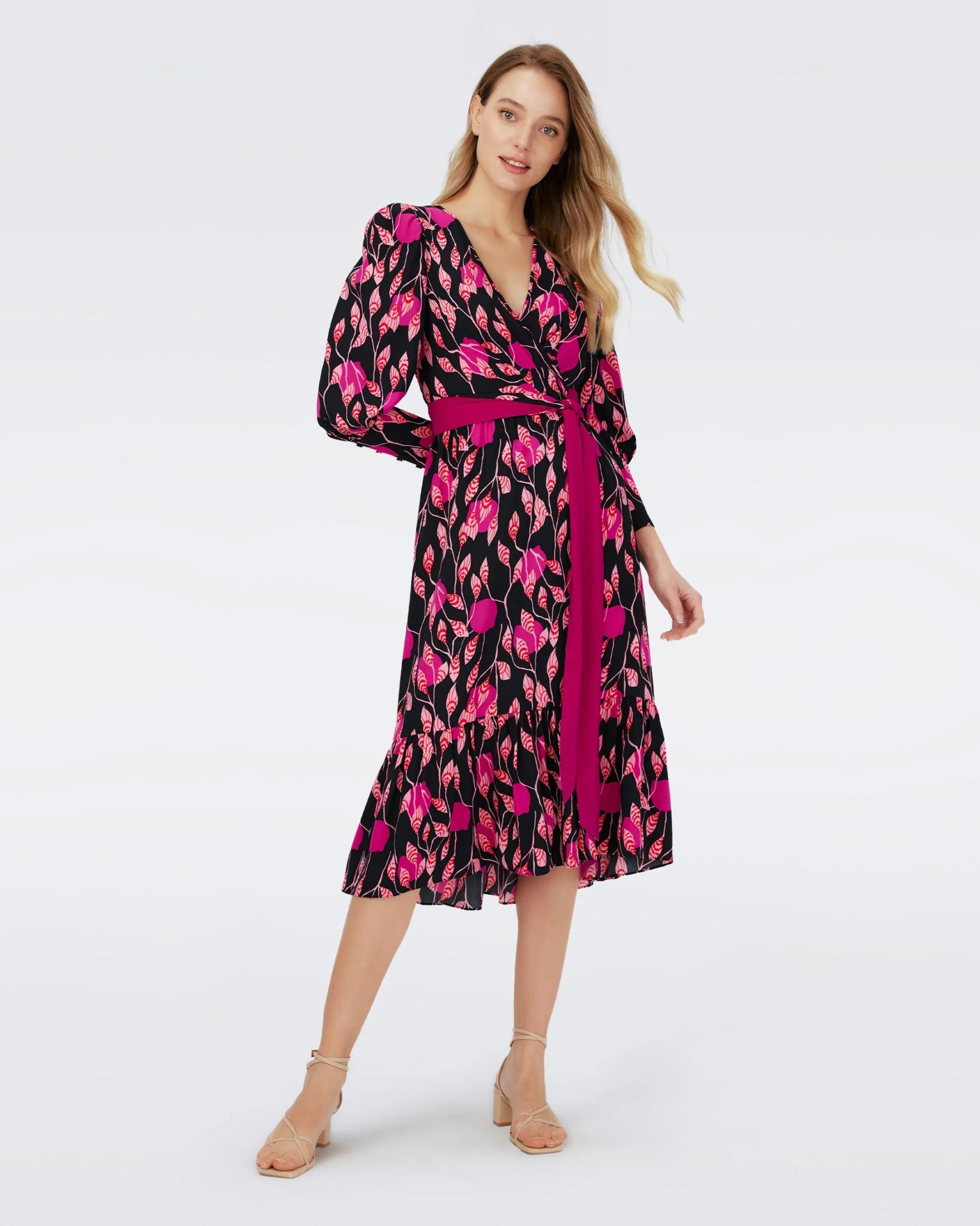 dvf Midi Dresses | Occasion Dresses-Blade Wrap Dress