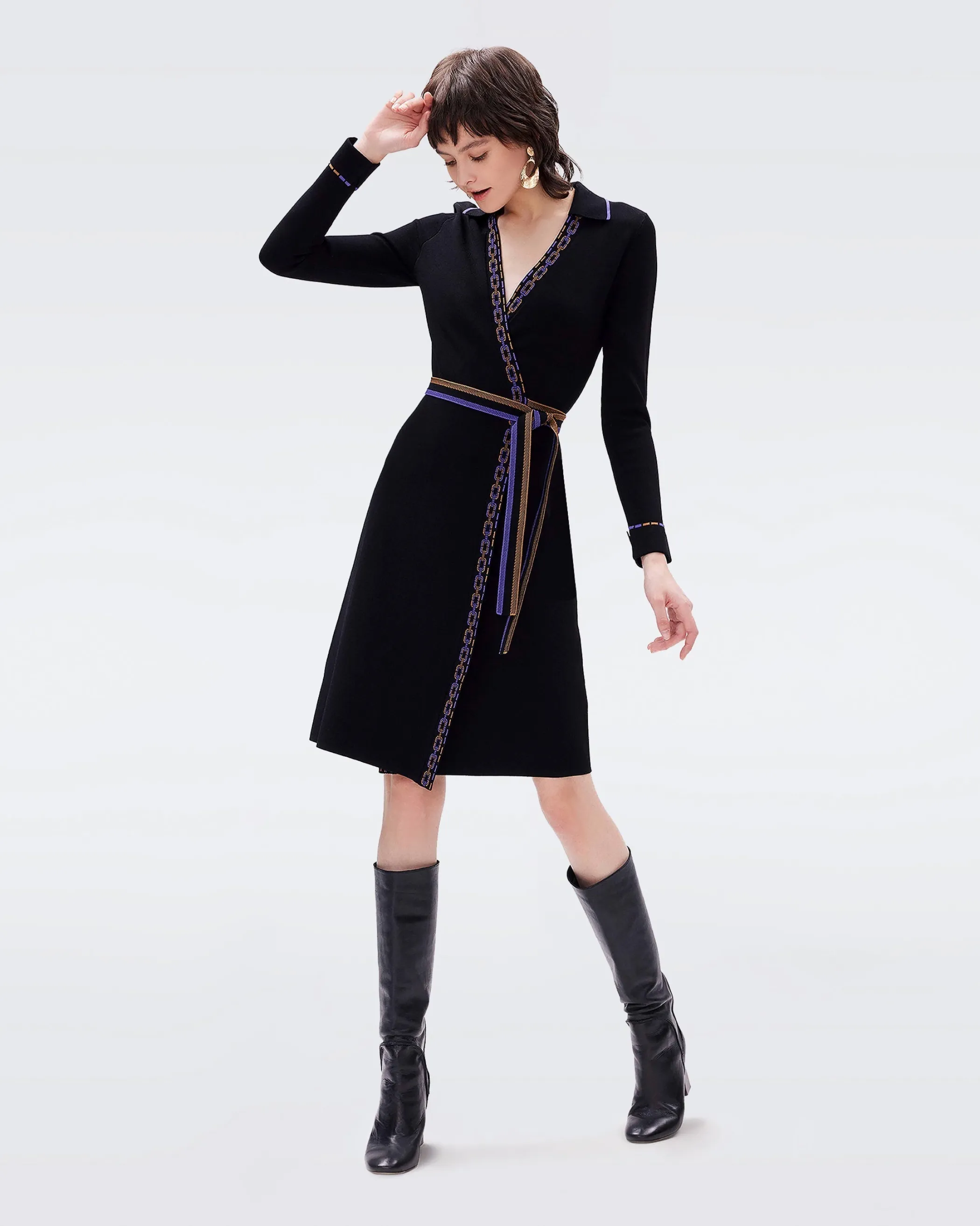 dvf Dresses-Charissa Wrap Dress