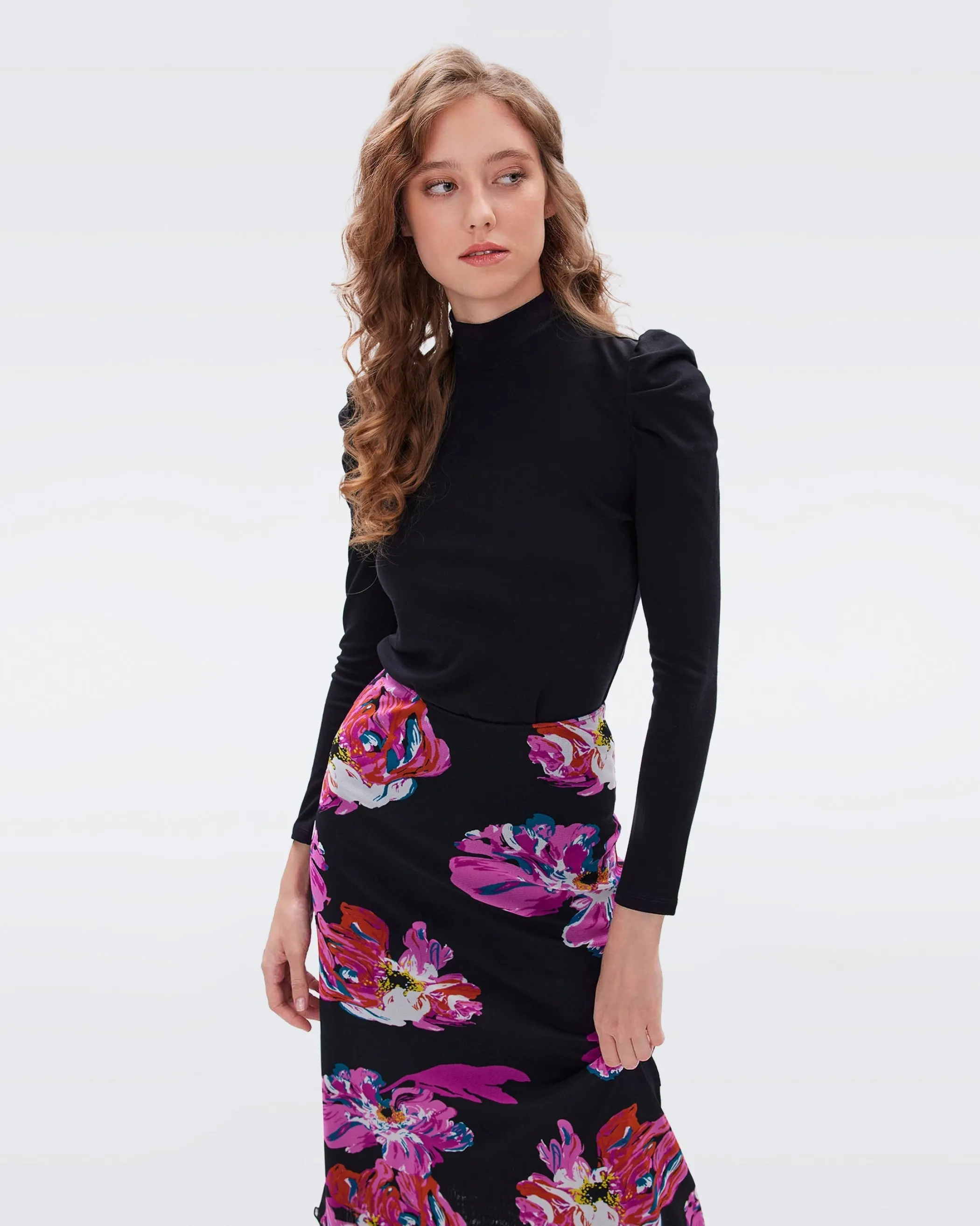 dvf Skirts-Darlene Reversible Mesh Skirt