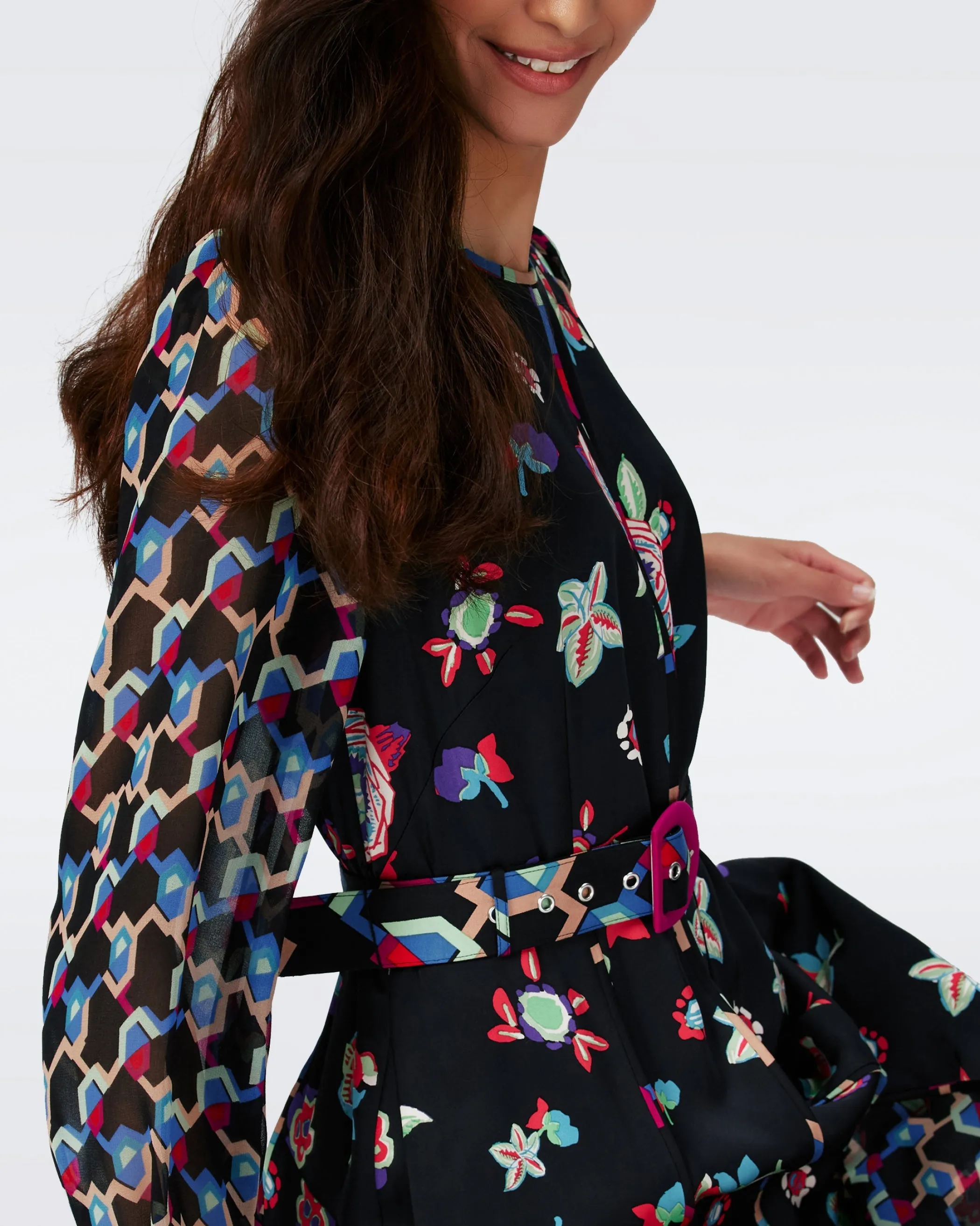 dvf Maxi Dresses | Dresses-Elliot Long-Sleeve Dress