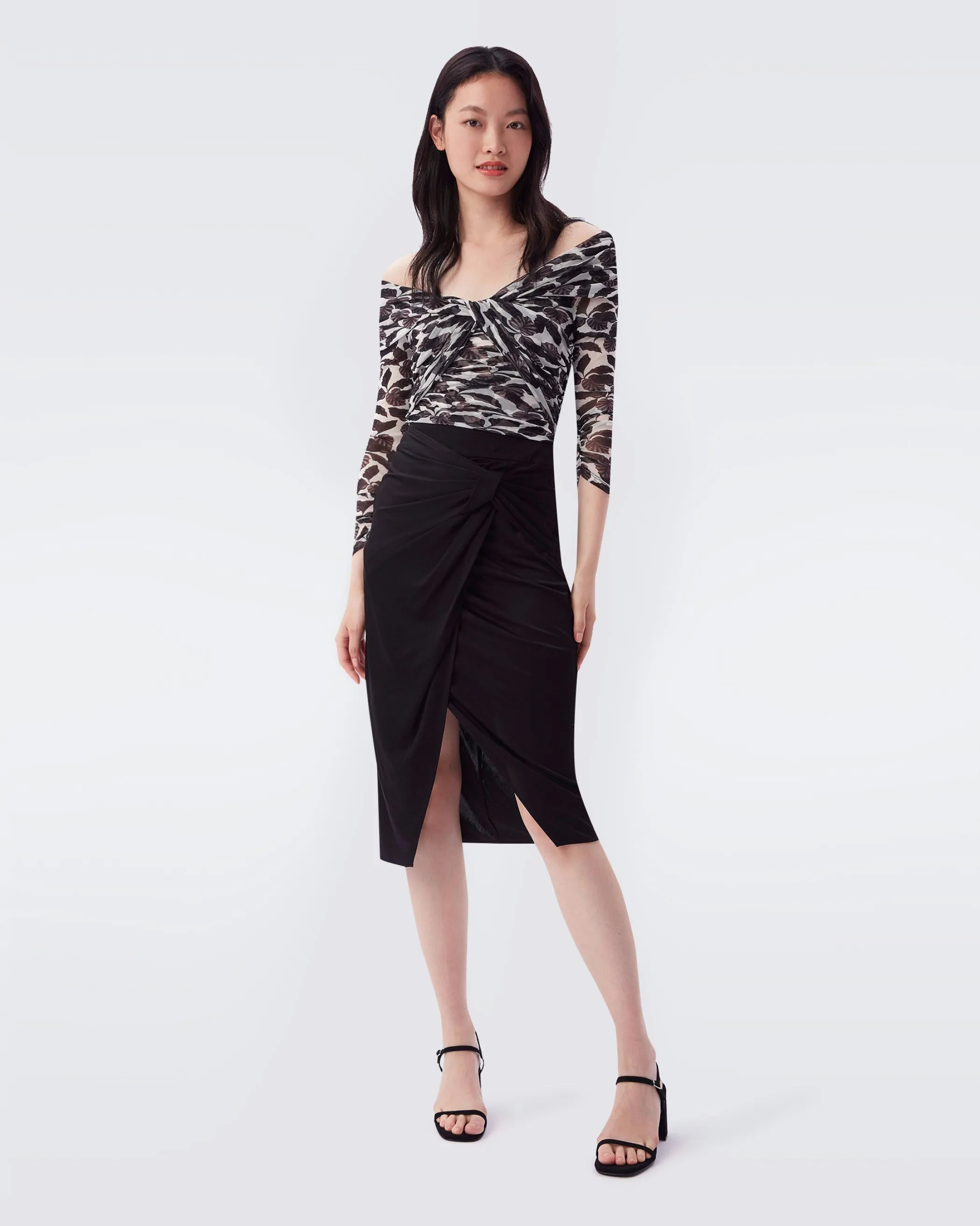 dvf Skirts-Garcel Knotted Skirt