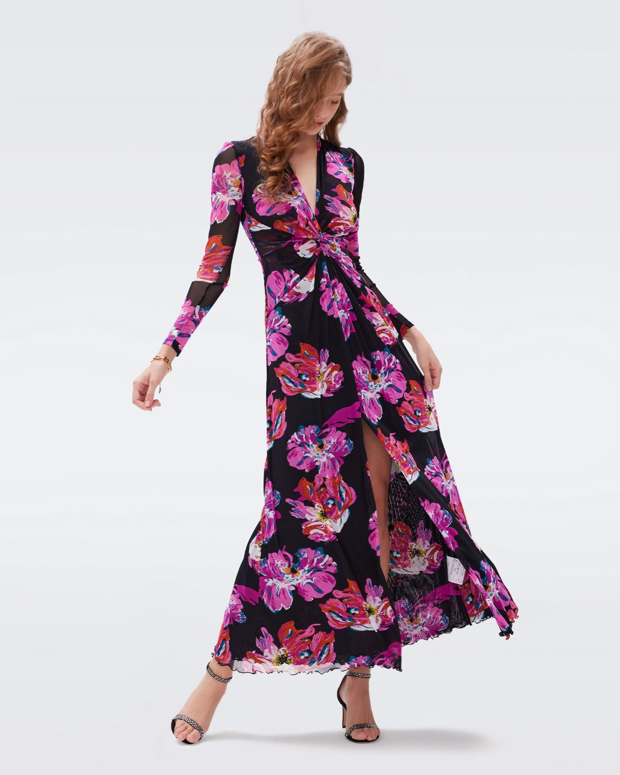 dvf Maxi Dresses | Occasion Dresses-Kassia Mesh Dress