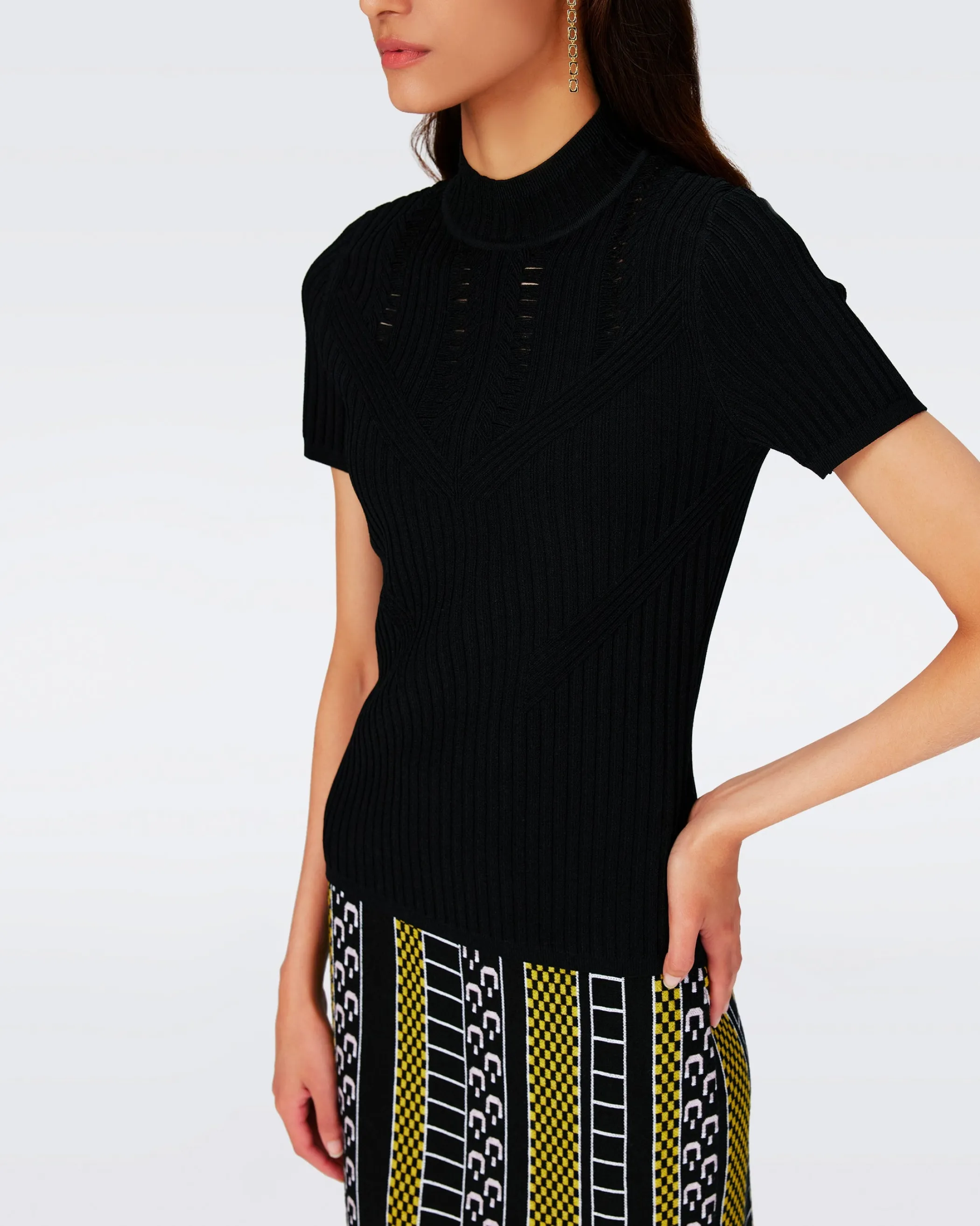 dvf Tops-Omisa Knit Top