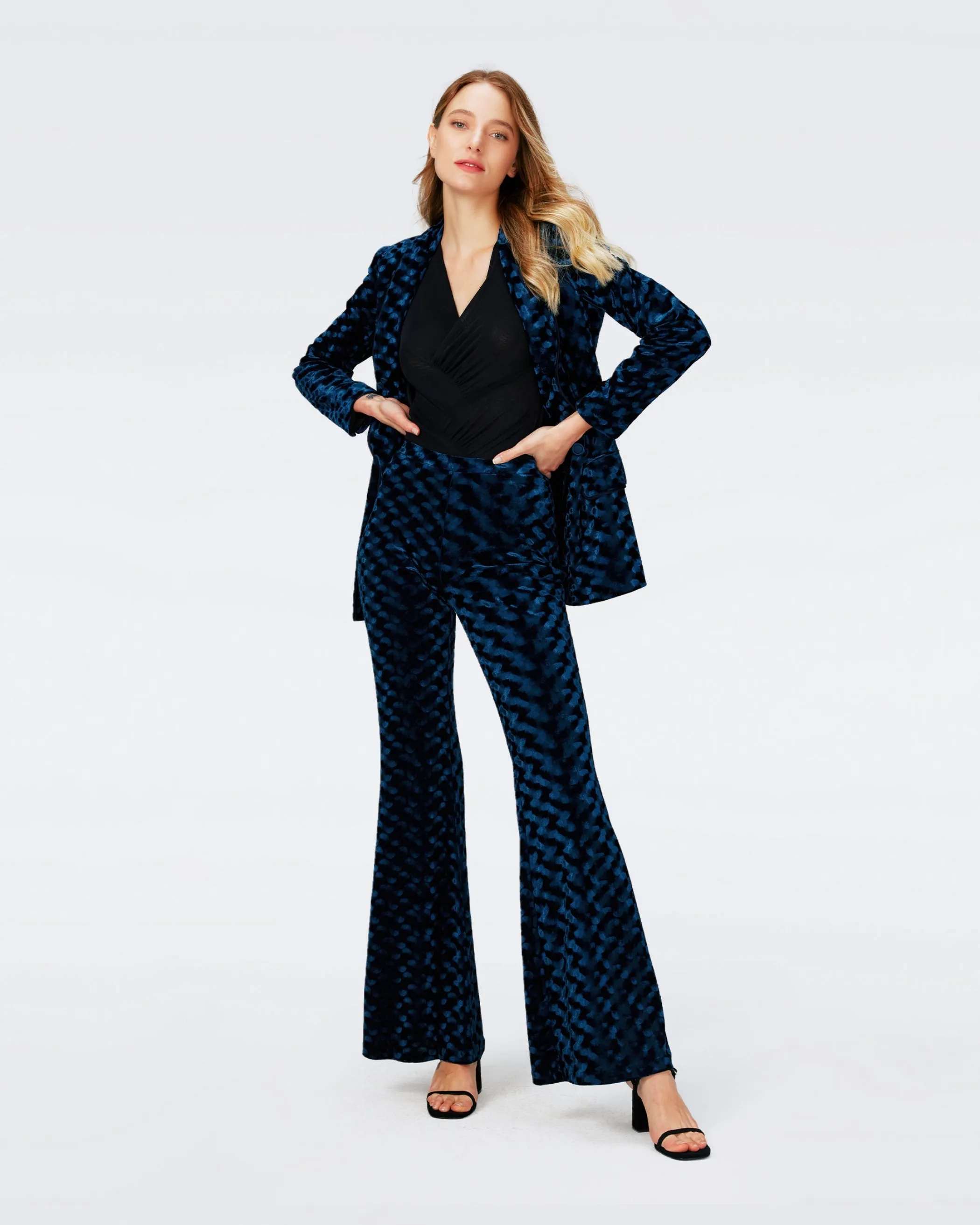 dvf Pants & Shorts-Ruthette Velvet Pants