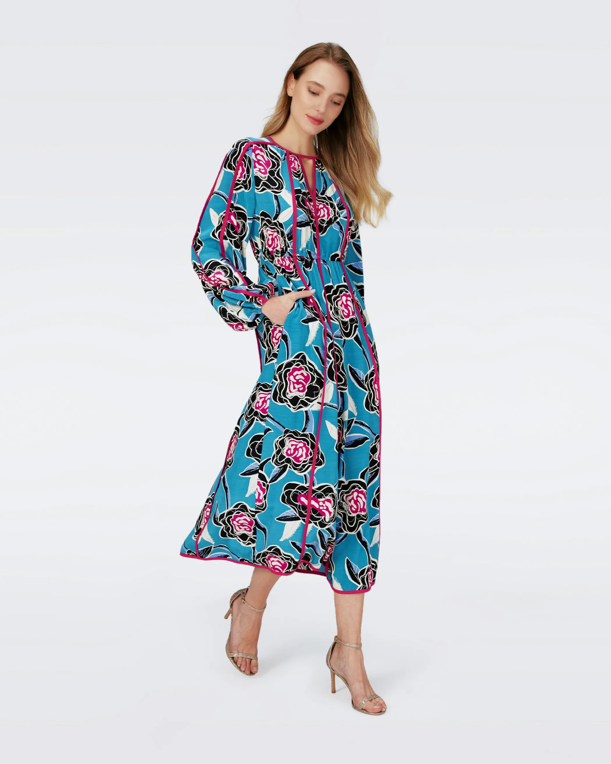 dvf Midi Dresses | Dresses-Scott Dress