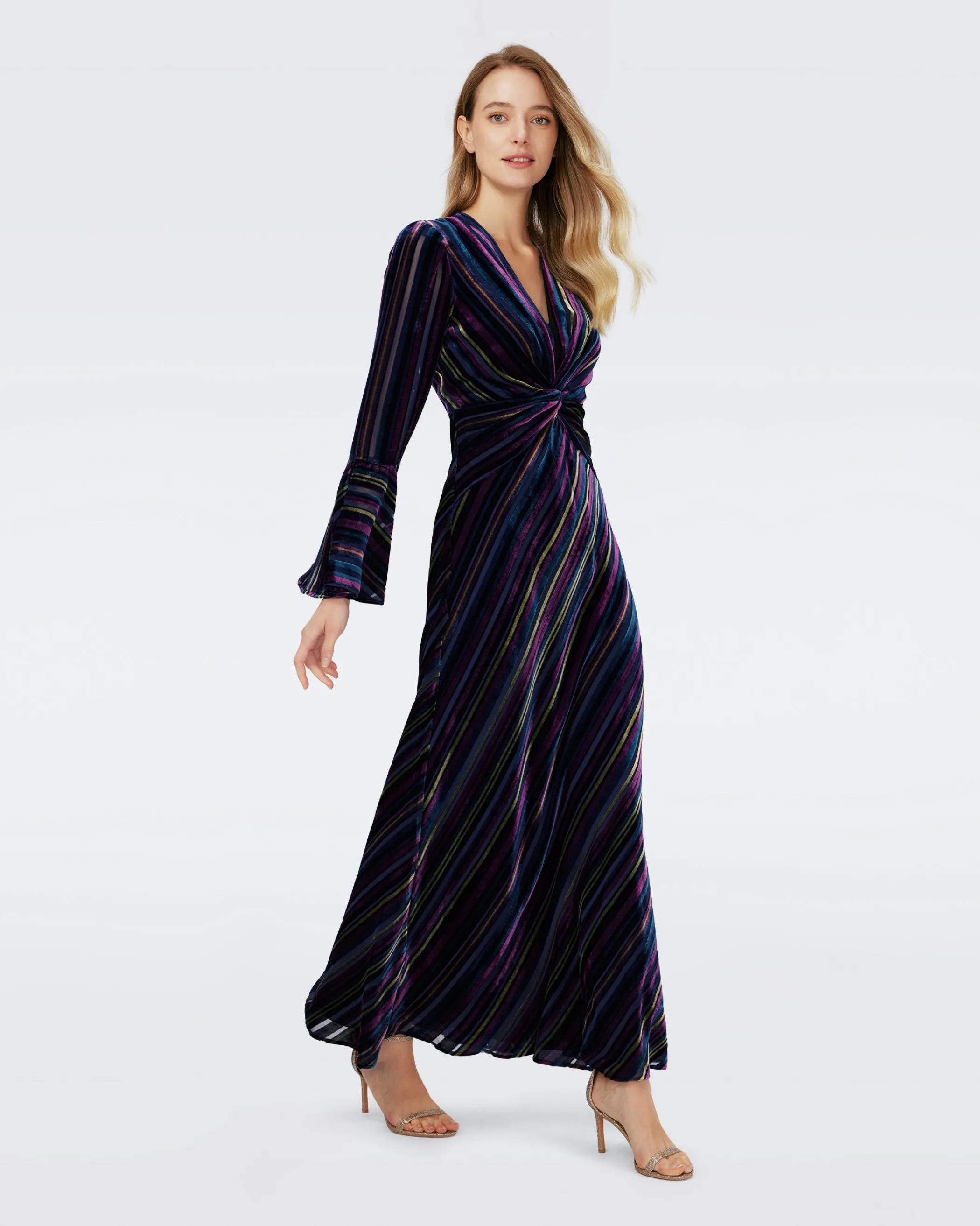 dvf Maxi Dresses | Occasion Dresses-Sudha Velvet Dress