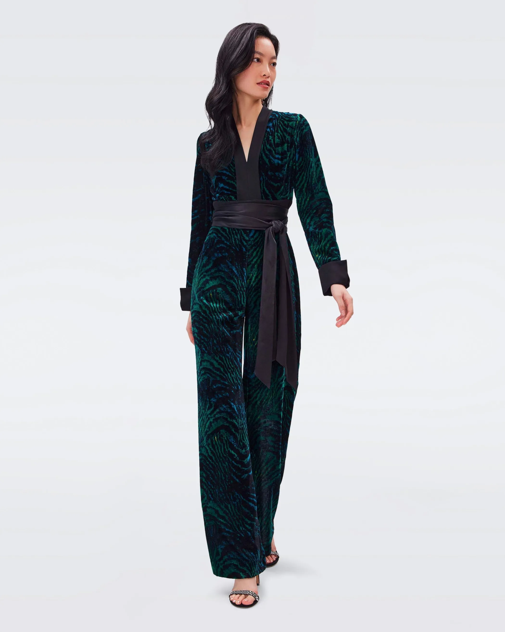 dvf Occasion Dresses | Jumpsuits & Rompers-Vegas Velvet Jumpsuit