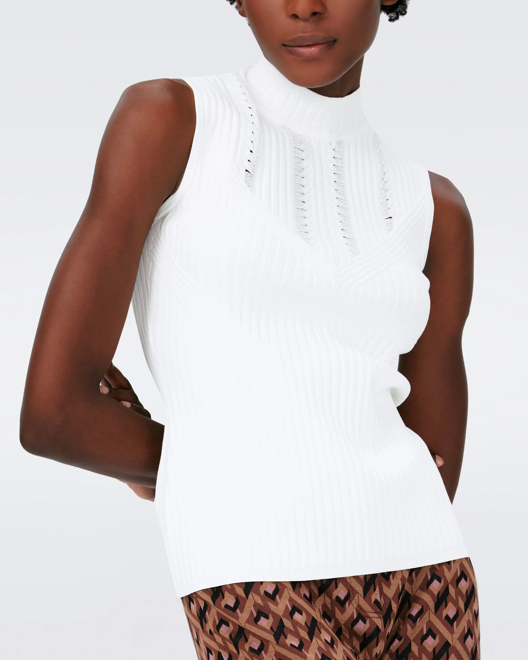 dvf Tops-Viviane Knit Top